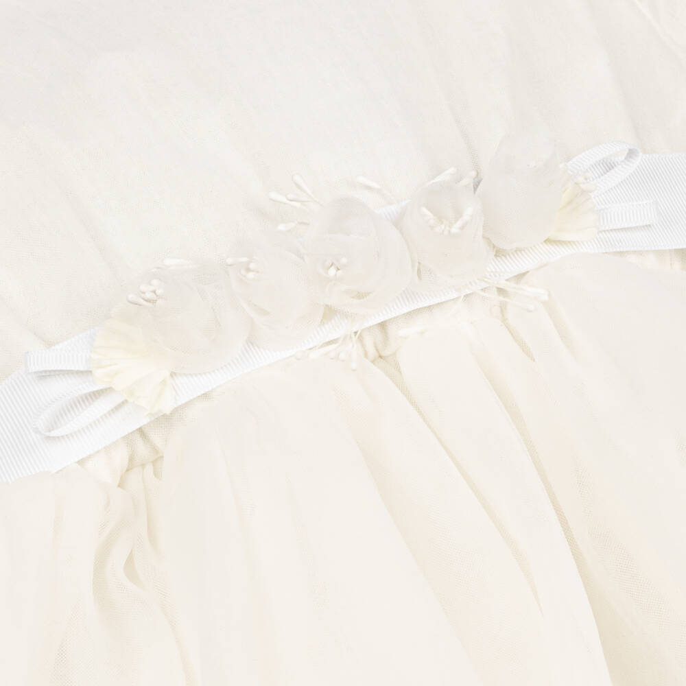 Jamiks-Платье из мягкого кремового тюля для девочек | Childrensalon Outlet