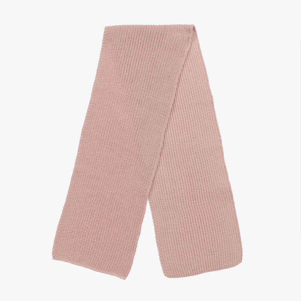 Jamiks-Girls Soft Pink Knit Scarf | Childrensalon Outlet