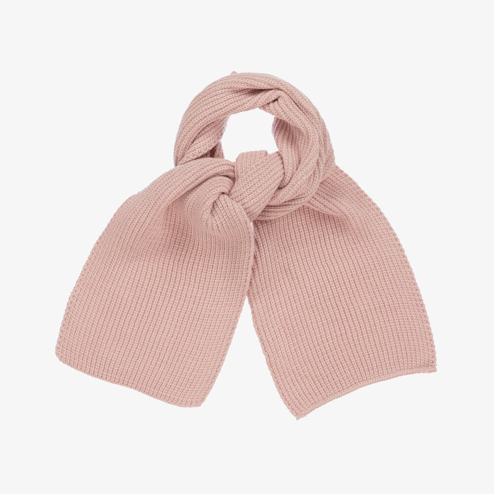 Jamiks-Girls Soft Pink Knit Scarf | Childrensalon Outlet