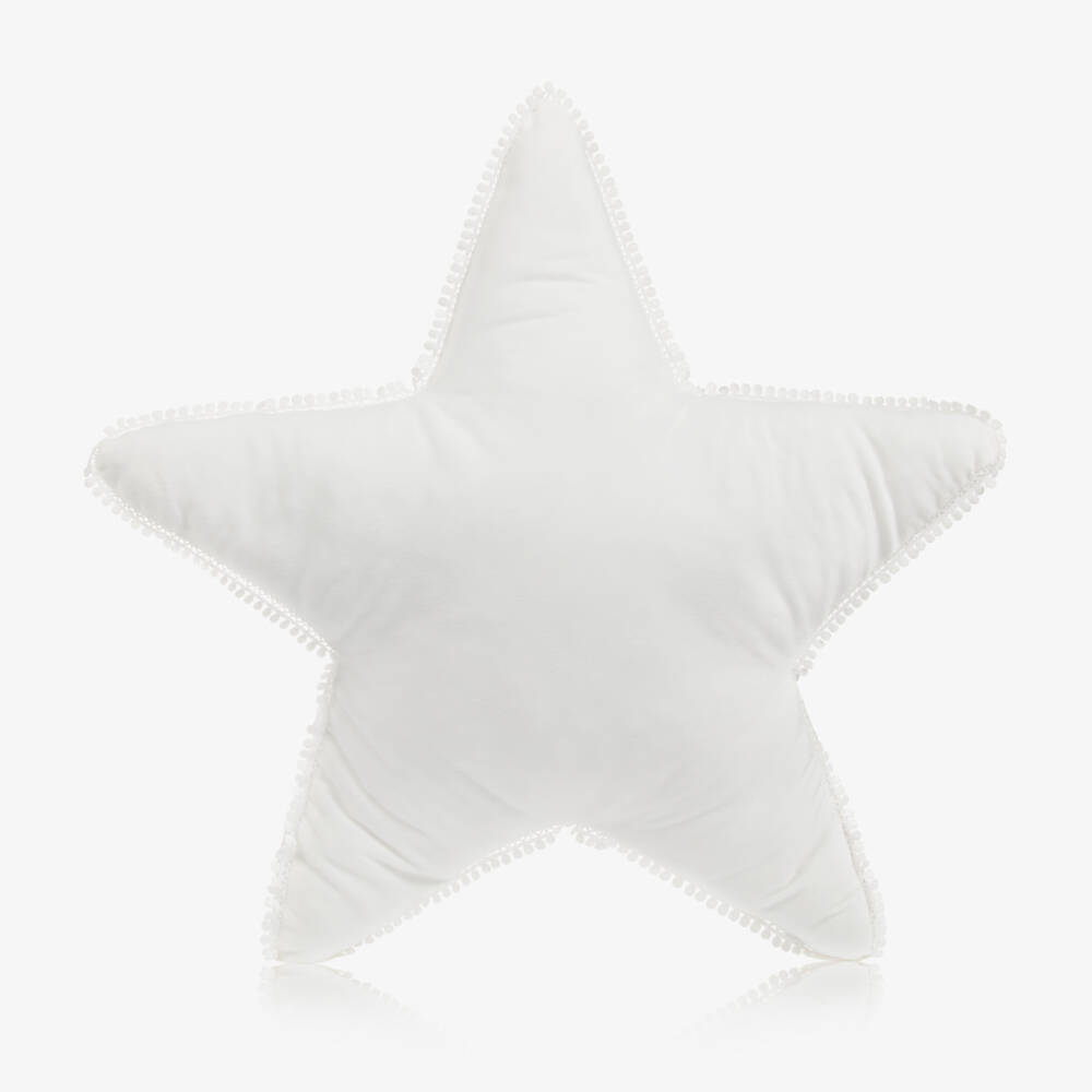 Jamiks-Girls Star-Shaped Velvet Cushion | Childrensalon Outlet