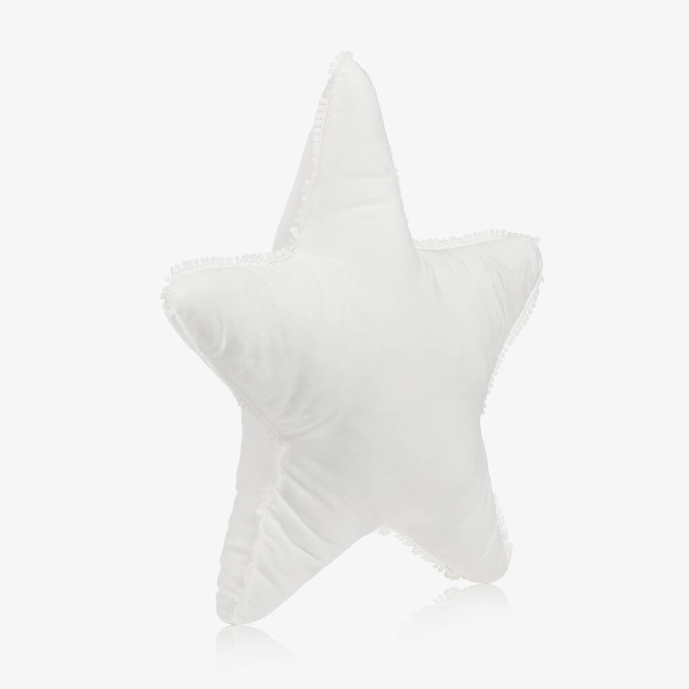 Jamiks-Girls Star-Shaped Velvet Cushion | Childrensalon Outlet