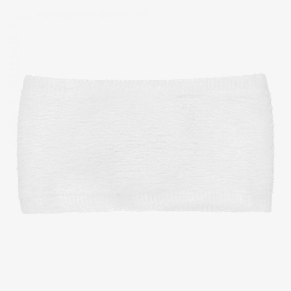 Jamiks-Белая вязаная повязка на голову для девочек | Childrensalon Outlet