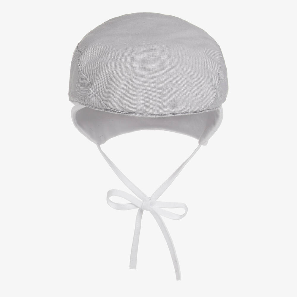 جاميكس-كاب قطن عضوي تويل لون رمادي للأطفال | Childrensalon Outlet