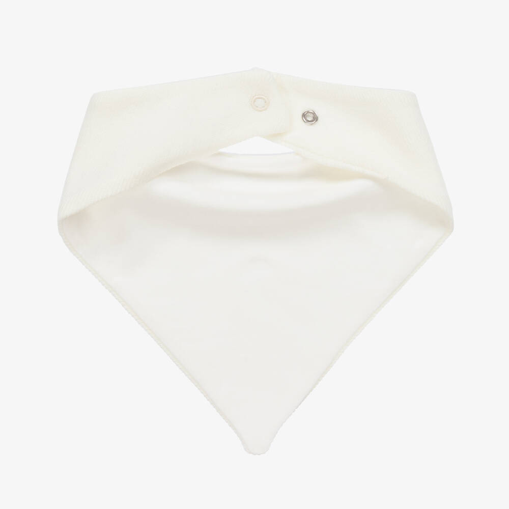 Jamiks-Ivory Knitted Neck Warmer Baby Collar | Childrensalon Outlet