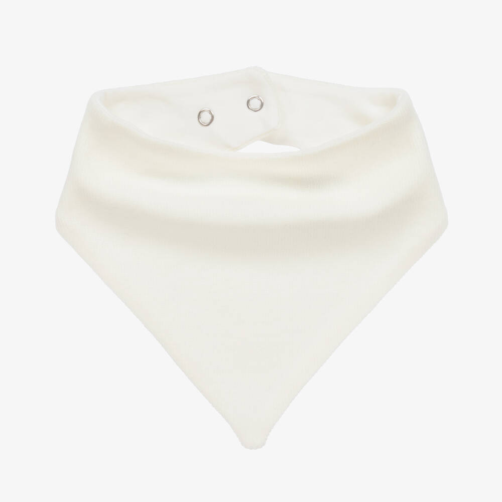 Jamiks-Ivory Knitted Neck Warmer Baby Collar | Childrensalon Outlet