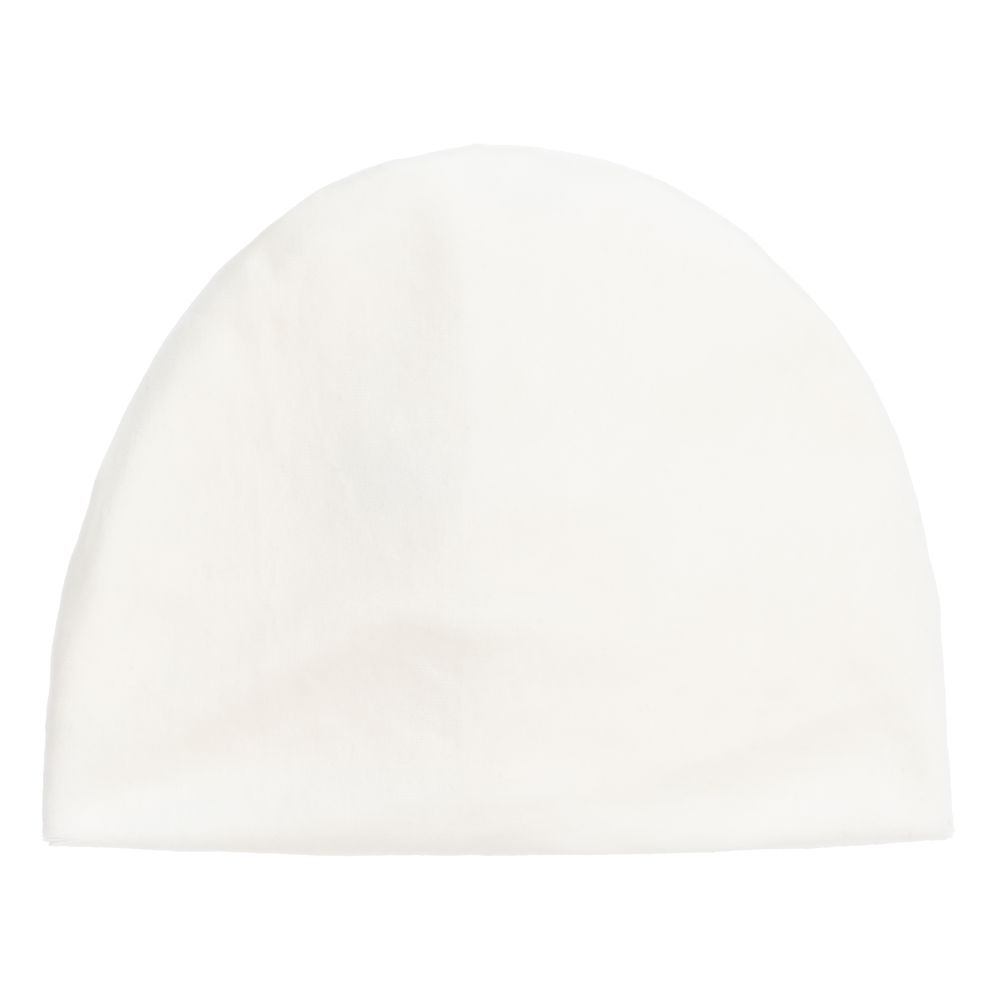 Jamiks-قبعة توربان قطيفة لون عاجي للبنات | Childrensalon Outlet