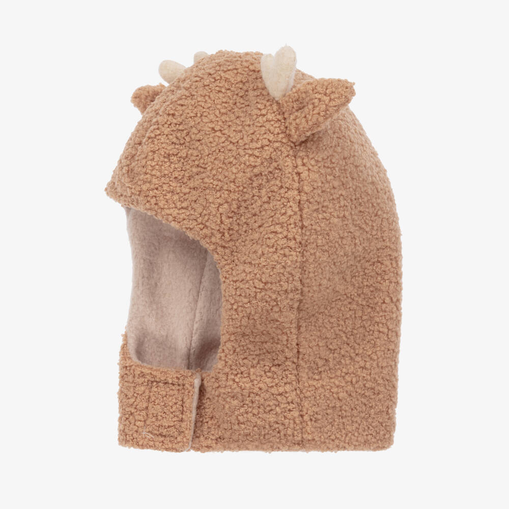 Jamiks-Junior Boys Bouclé Antler Hat | Childrensalon Outlet