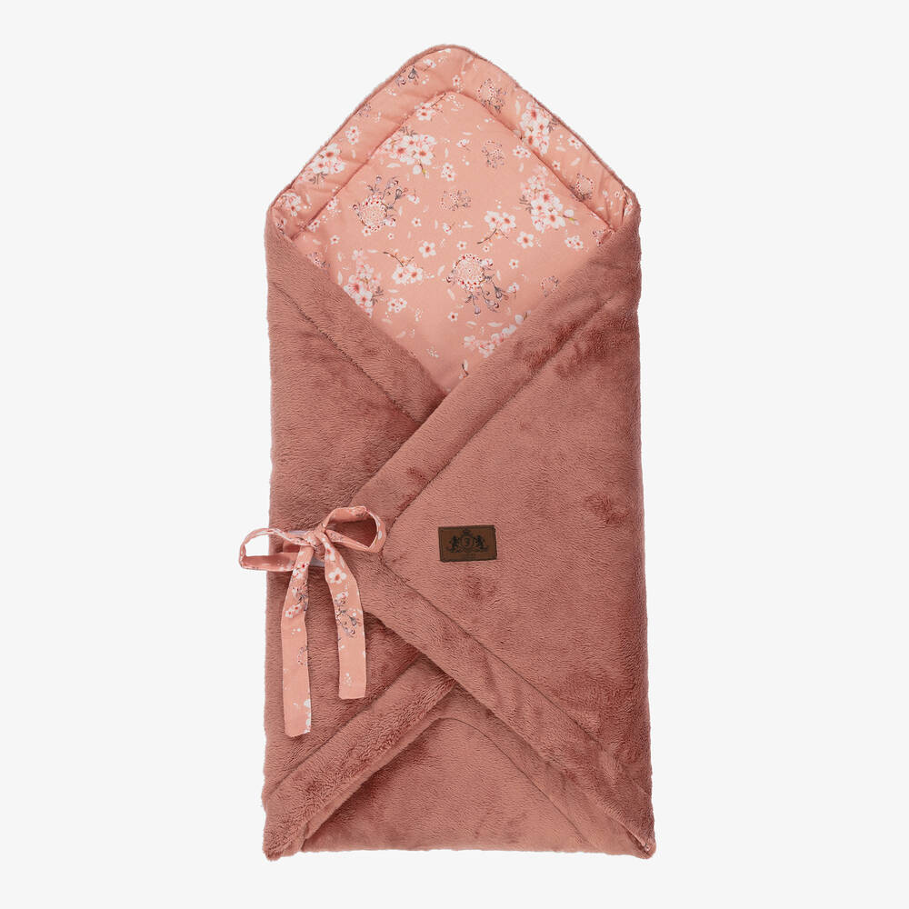 Jamiks - Розовый конверт из искусственного меха (66см) | Childrensalon