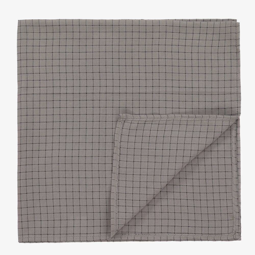 Jamiks-Розовая и серая пеленки из муслина (2шт.) | Childrensalon Outlet