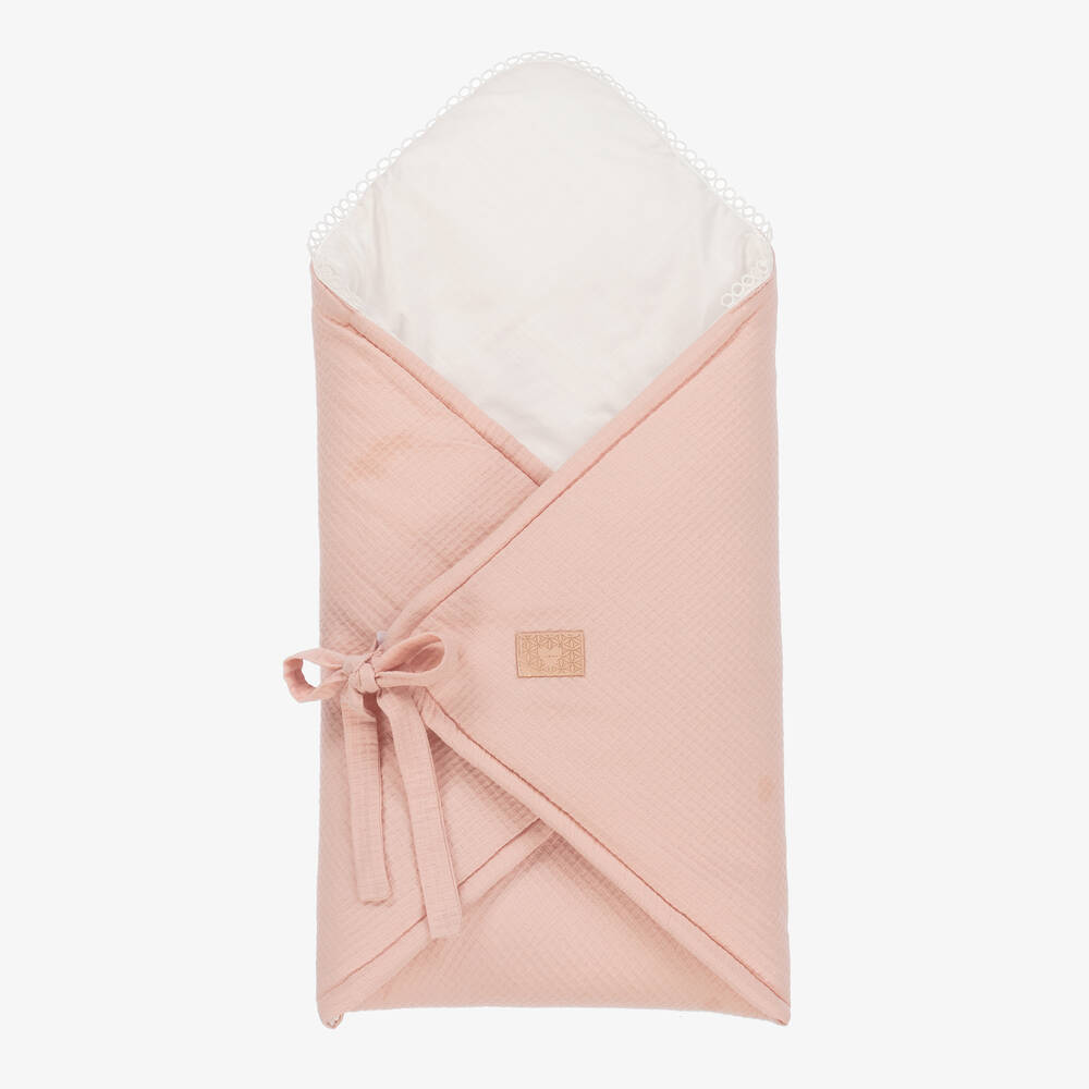 Jamiks - Pink Organic Cotton Nest (60cm) | Childrensalon