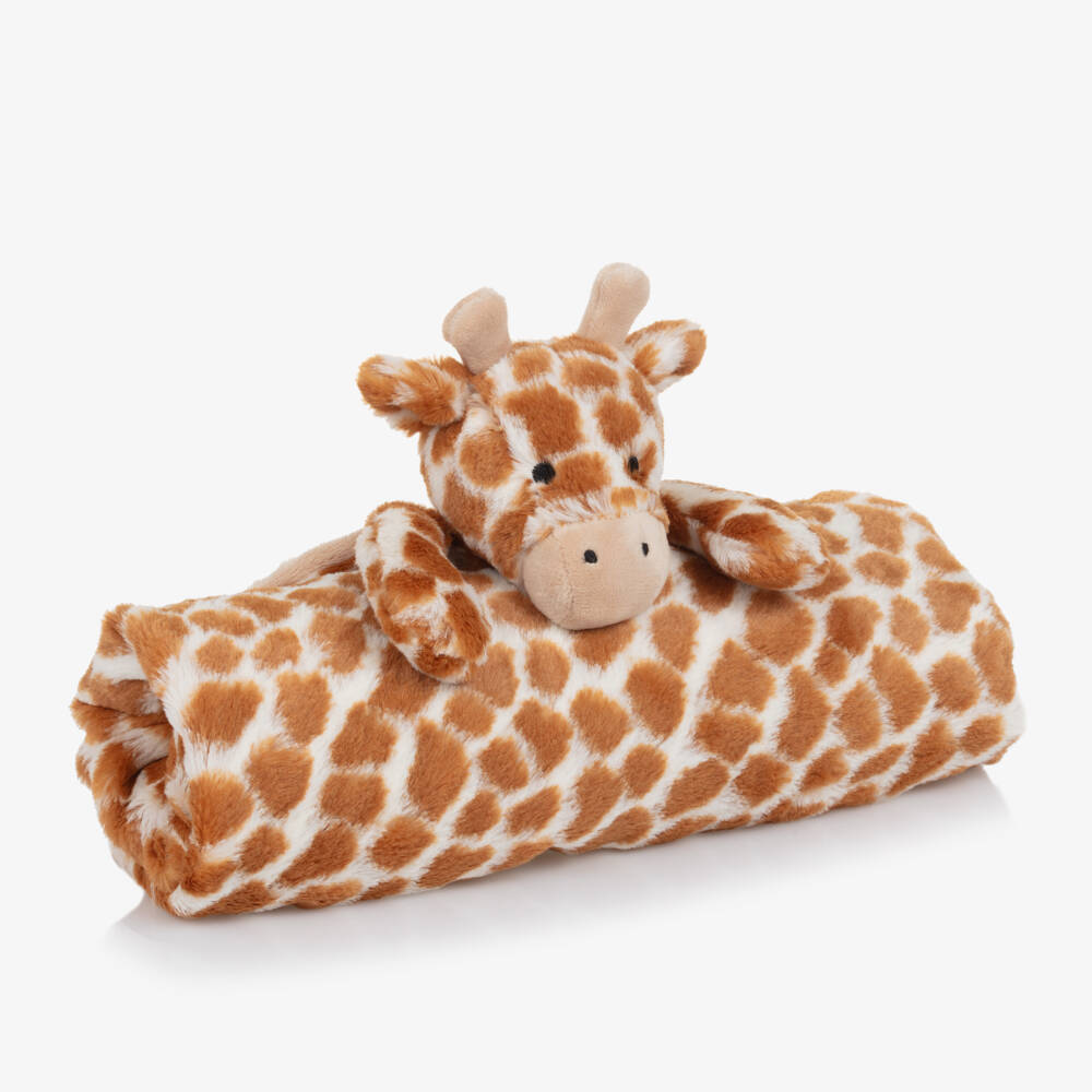 Jellycat-Baby Bashful Giraffe Blanket (69cm) | Childrensalon Outlet