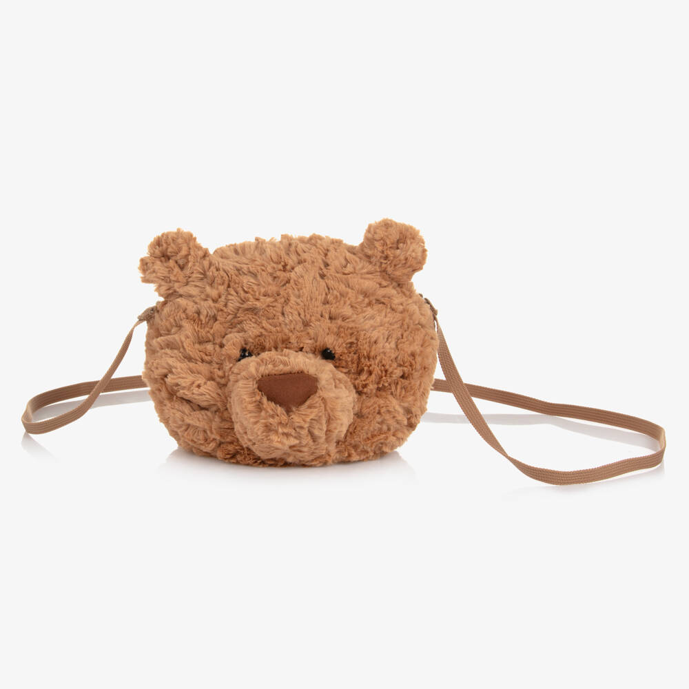 Jellycat-Bartholomew Bear Shoulder Bag (18cm) | Childrensalon Outlet