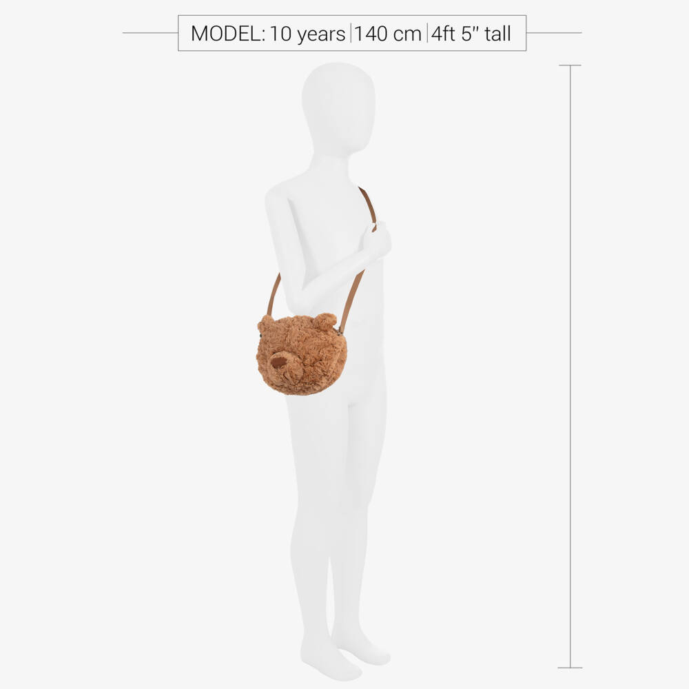 Jellycat-Bartholomew Bear Shoulder Bag (18cm) | Childrensalon Outlet
