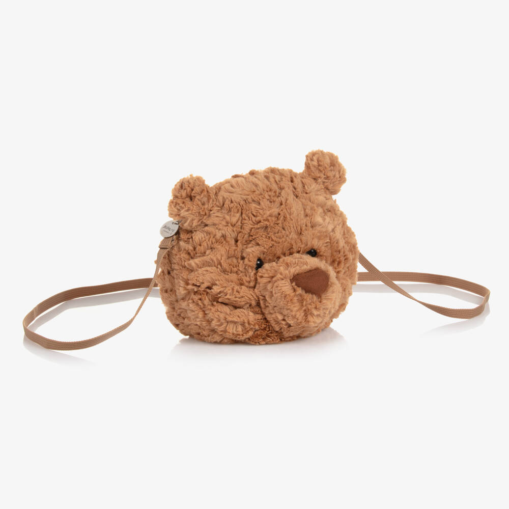 Jellycat-Bartholomew Bear Shoulder Bag (18cm) | Childrensalon Outlet