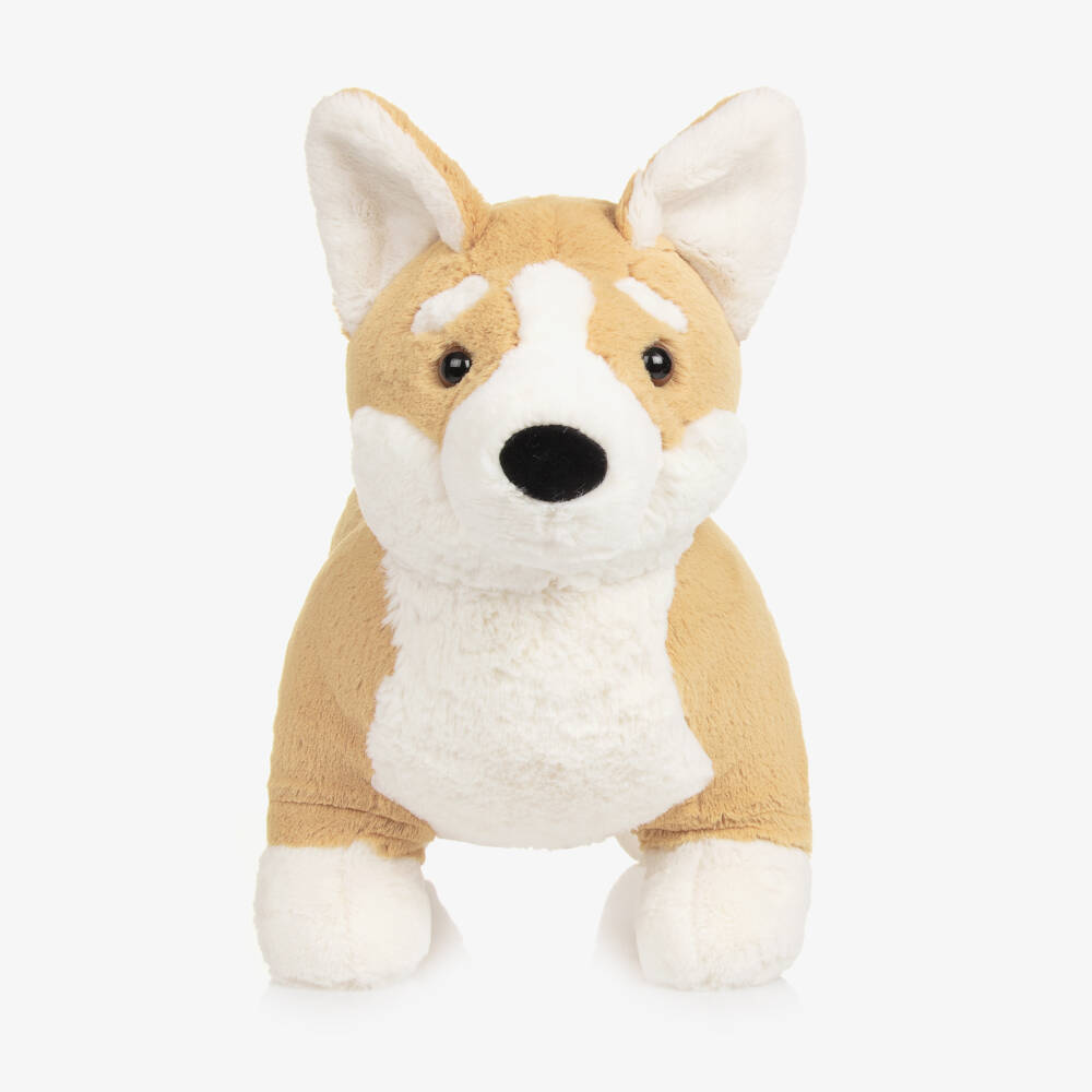 Jellycat-Beige Betty Corgi Soft Toy (34cm) | Childrensalon Outlet