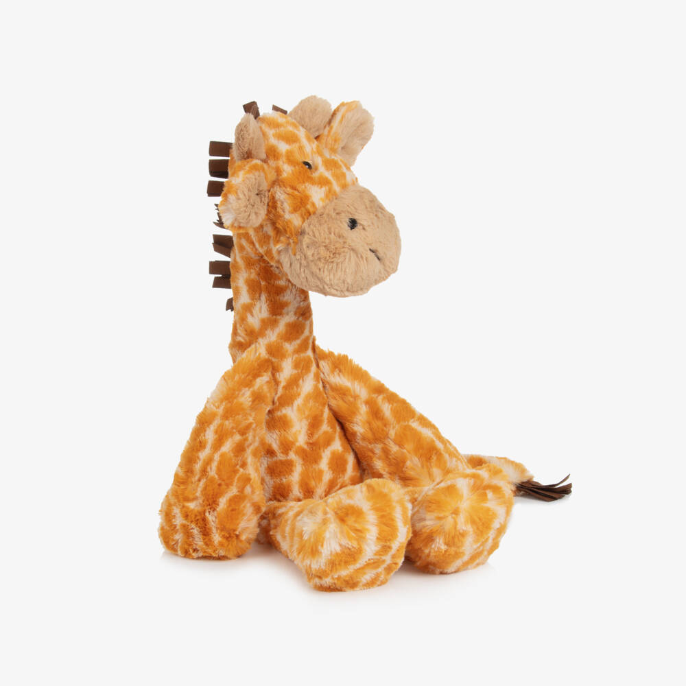 Jellycat-Boys Orange Giraffe Plush Cuddle | Childrensalon Outlet