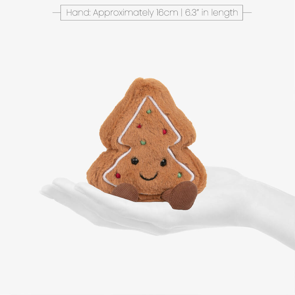 Jellycat-Brown Amusables Tree Cookie Soft Toy (11cm) | Childrensalon Outlet
