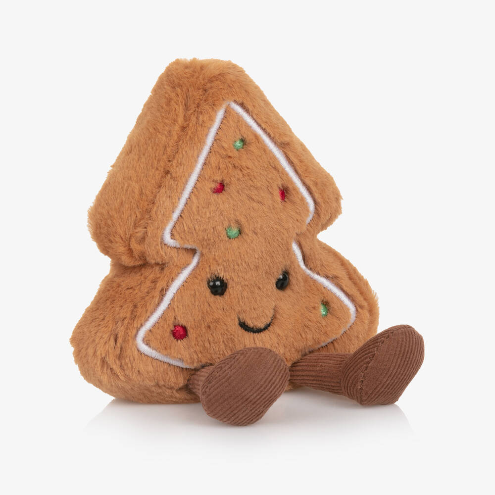 Jellycat-Brown Amusables Tree Cookie Soft Toy (11cm) | Childrensalon Outlet