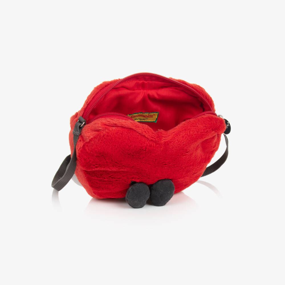 Jellycat-Girls Red Amuseable Heart Bag (18cm) | Childrensalon Outlet