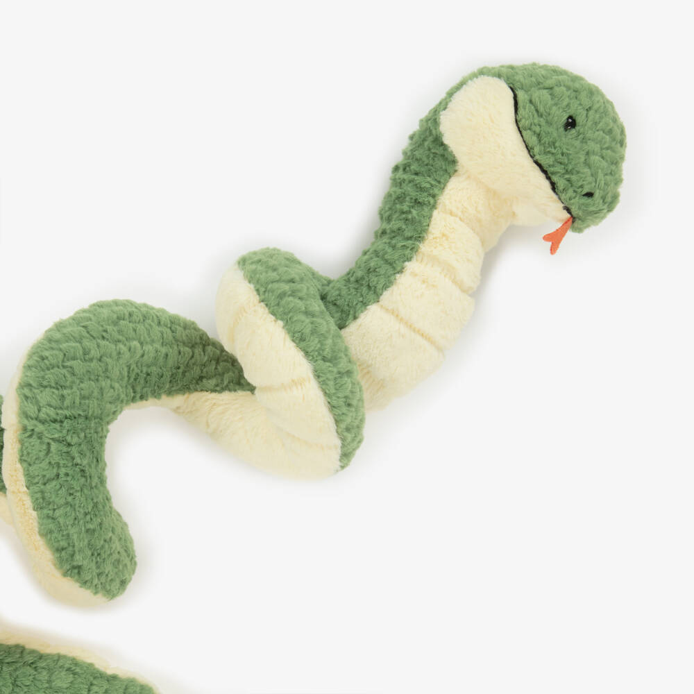 Jellycat-Green Cizi Snake Soft Toy (27cm) | Childrensalon Outlet