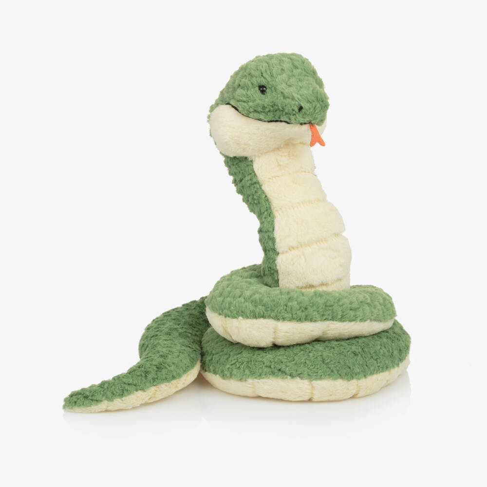 Jellycat-Green Cizi Snake Soft Toy (27cm) | Childrensalon Outlet