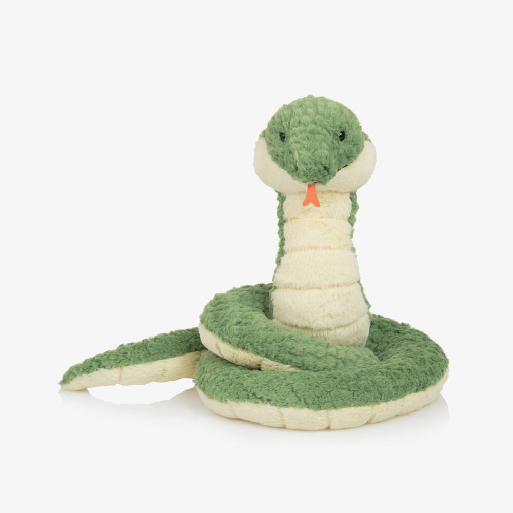 Jellycat-Green Cizi Snake Soft Toy (27cm) | Childrensalon Outlet