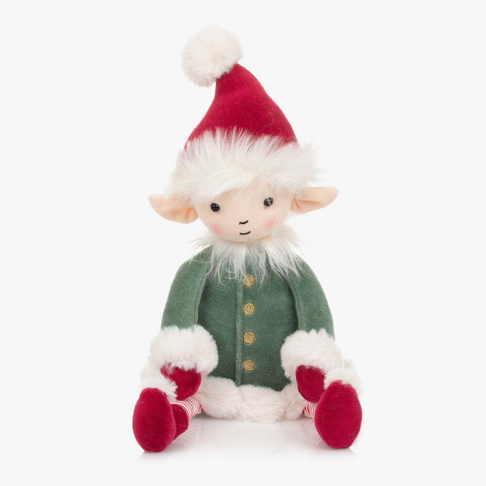 Jellycat-Green Leffy Elf Soft Toy (34cm) | Childrensalon Outlet