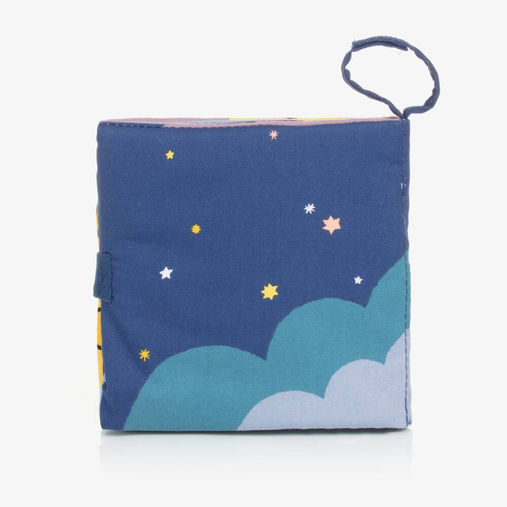 Jellycat-Мягкая хлопковая книга для малышей синего цвета | Childrensalon Outlet