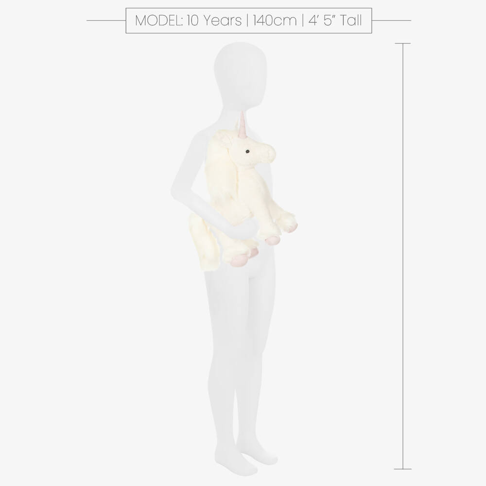 Jellycat-Ivory Isadora Unicorn Soft Toy (32cm) | Childrensalon Outlet
