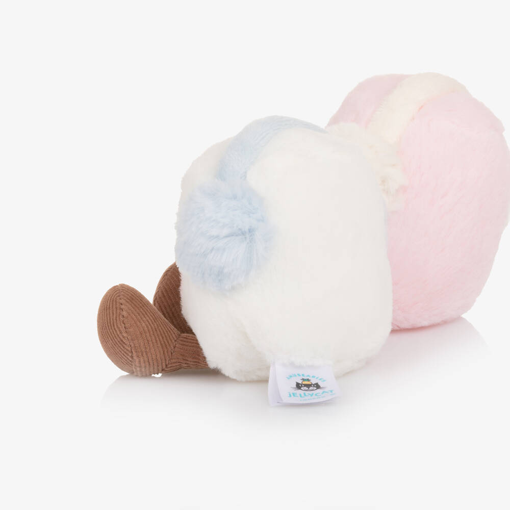 Jellycat-Pink and White Amuseables Toastie Marshmallows Soft Toy (16cm) | Childrensalon Outlet