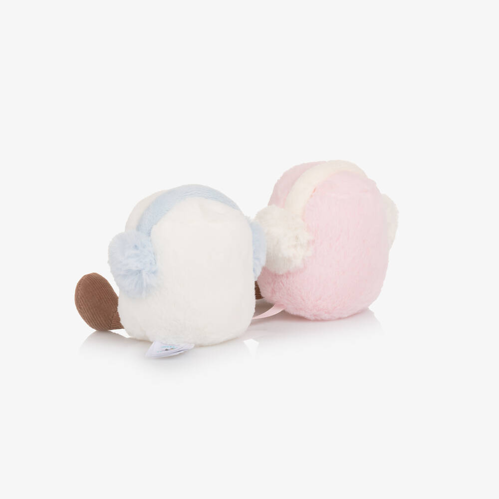 Jellycat-Pink and White Amuseables Toastie Marshmallows Soft Toy (16cm) | Childrensalon Outlet