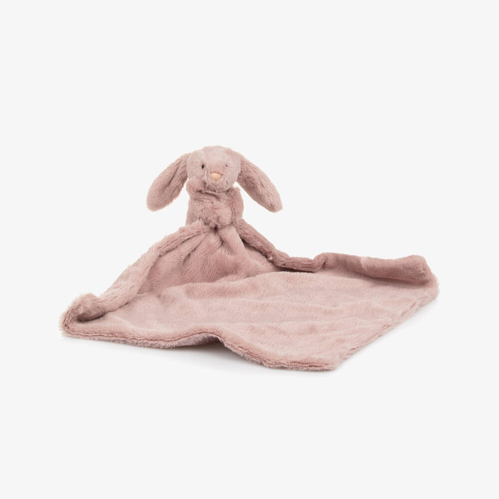 Jellycat-Pink Bashful Luxe Bunny Luna Soother (34cm) | Childrensalon Outlet