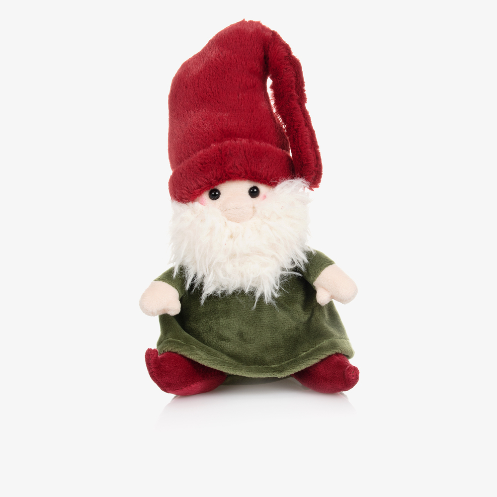 Jellycat - Gnome en peluche rouge (20 cm) | Childrensalon