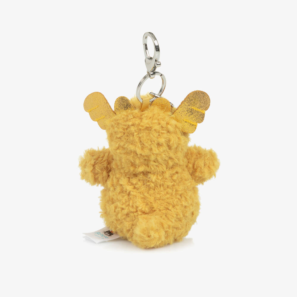 Jellycat-Yellow Little Dragon Bag Charm (16cm) | Childrensalon Outlet