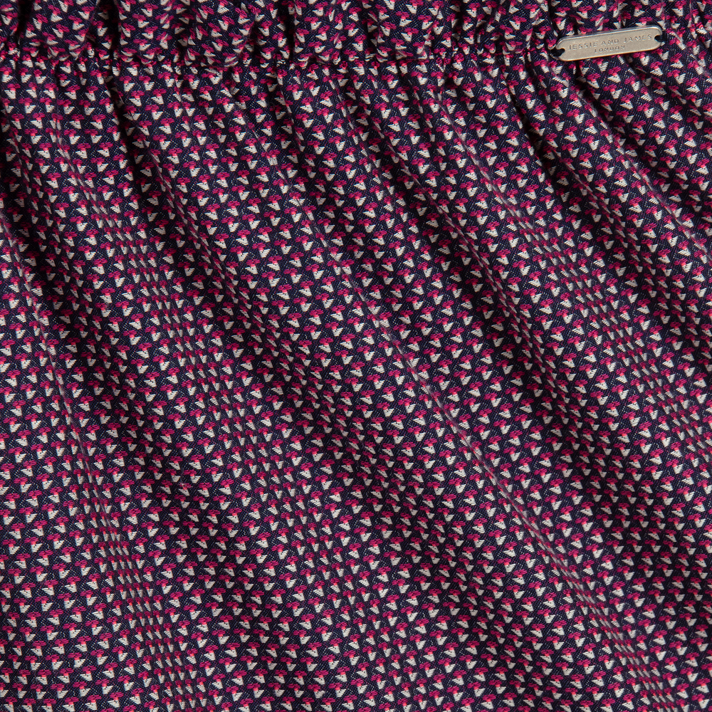 Jessie and James London-Blue & Purple Cotton Dress | Childrensalon Outlet