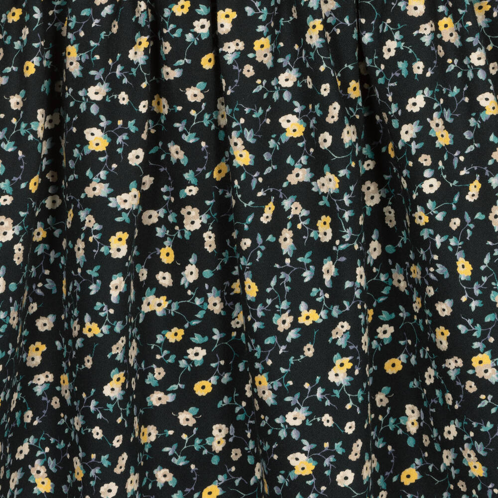 جيسي آند جيمس لندن-Girls Black Floral Dress | Childrensalon Outlet