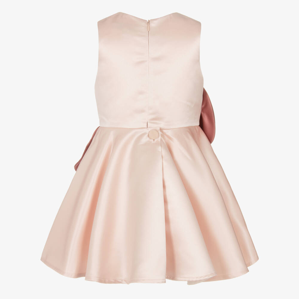Jessie and James London-فستان ساتان وردي فاتح للبنات | Childrensalon Outlet
