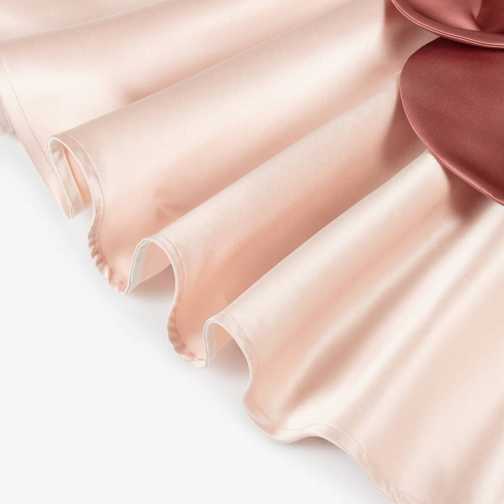 Jessie and James London-فستان ساتان وردي فاتح للبنات | Childrensalon Outlet