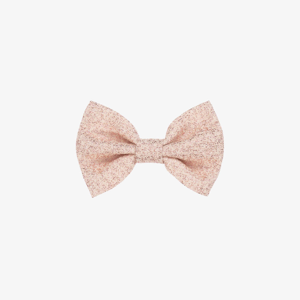 Jessie and James London-Girls Dazzling Pink Bow Clip | Childrensalon Outlet