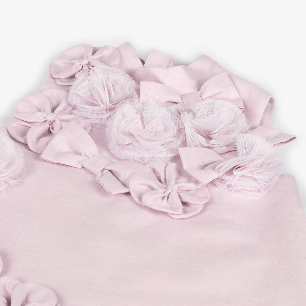 Jessie and James London-فستان زهري ناعم للبنات | Childrensalon Outlet