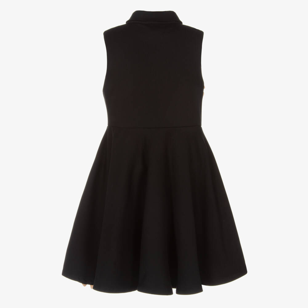 Jessie and James London-فستان أسود أنيق مزين بالزهور للبنات | Childrensalon Outlet