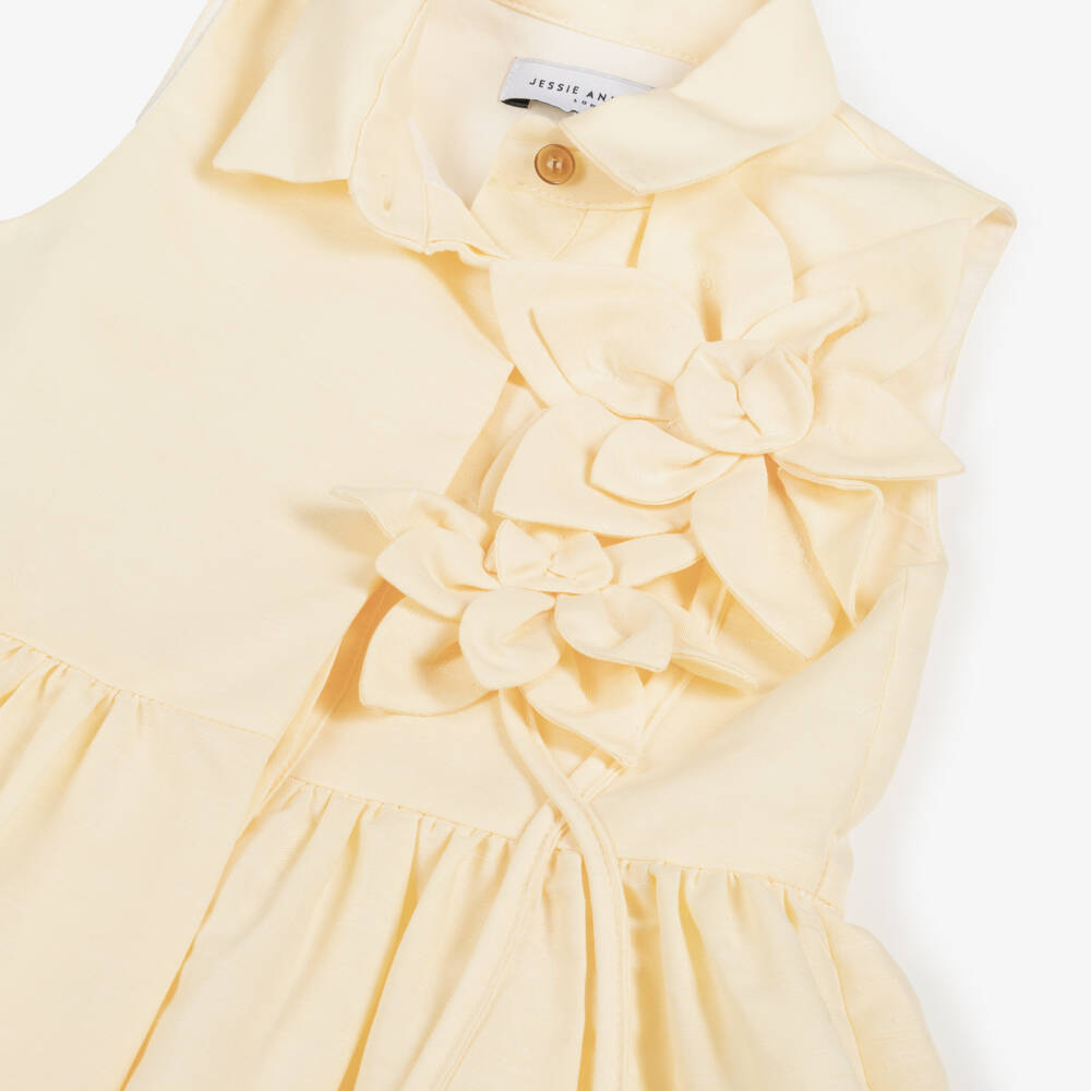Jessie and James London-Girls Floral Sunshine Dress | Childrensalon Outlet