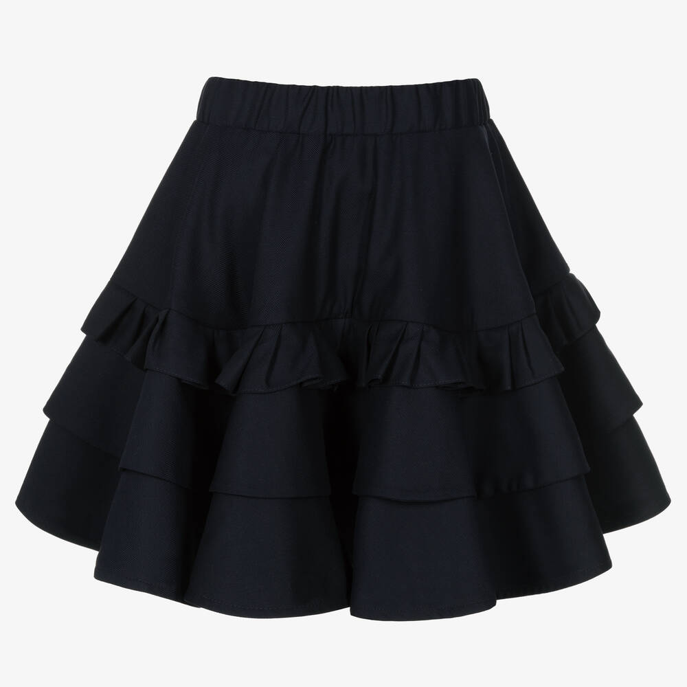 Jessie and James London-Синяя хлопковая юбка для девочек | Childrensalon Outlet