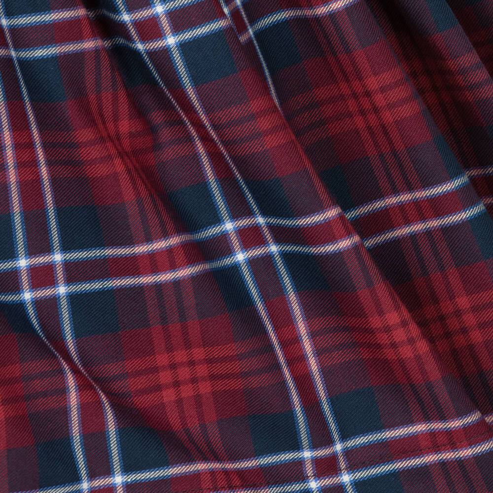 Jessie and James London-Синее платье в шотландскую клетку для девочек | Childrensalon Outlet