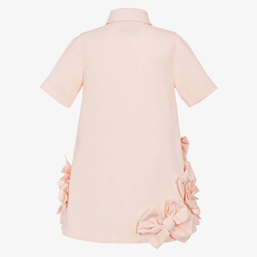 Jessie and James London-فستان بناتي بأكمام قصيرة وربطة بلون الباستيل | Childrensalon Outlet
