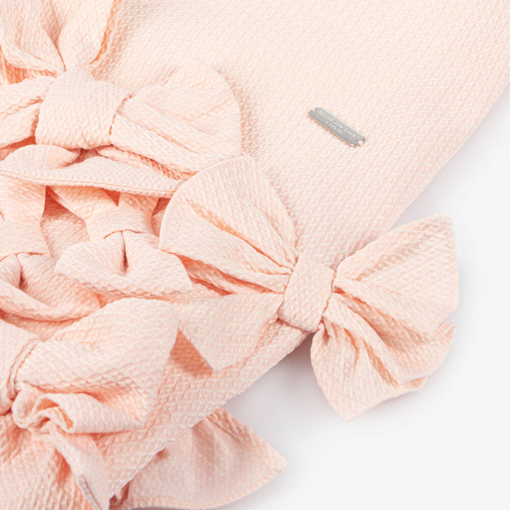 Jessie and James London-فستان بناتي بأكمام قصيرة وربطة بلون الباستيل | Childrensalon Outlet