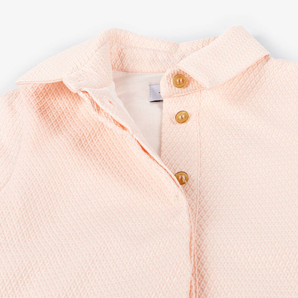 Jessie and James London-فستان بناتي بأكمام قصيرة وربطة بلون الباستيل | Childrensalon Outlet