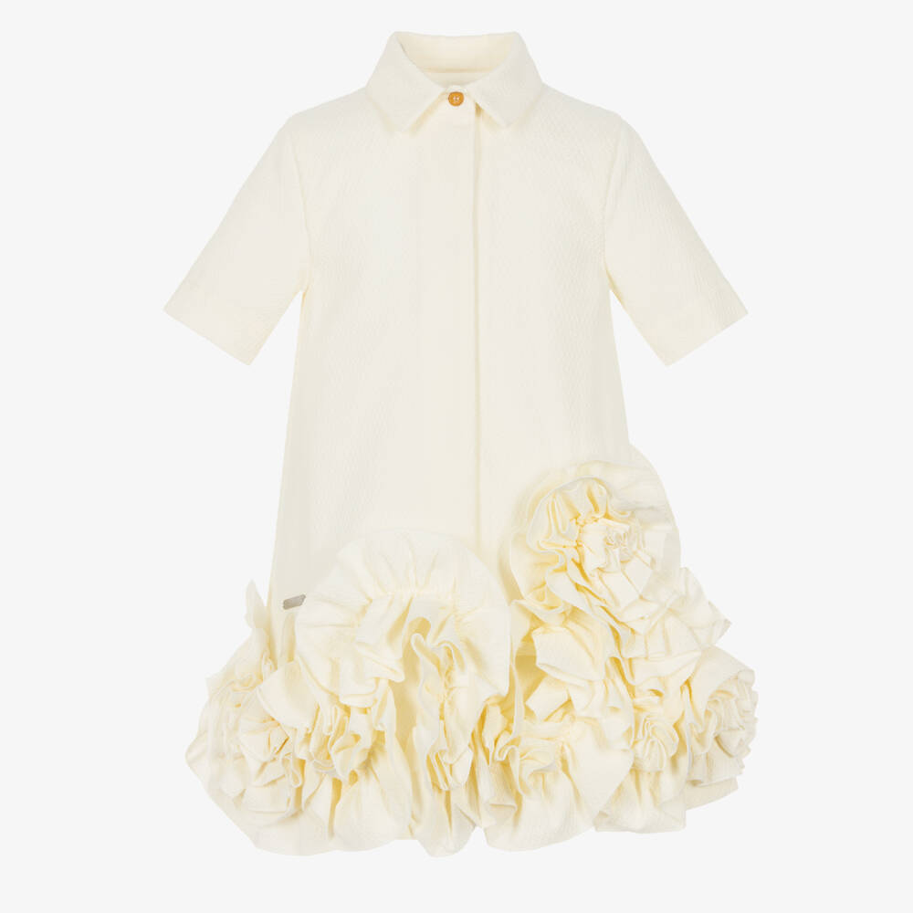 Jessie and James London-Girls Sunny Rosette Hem Dress | Childrensalon Outlet