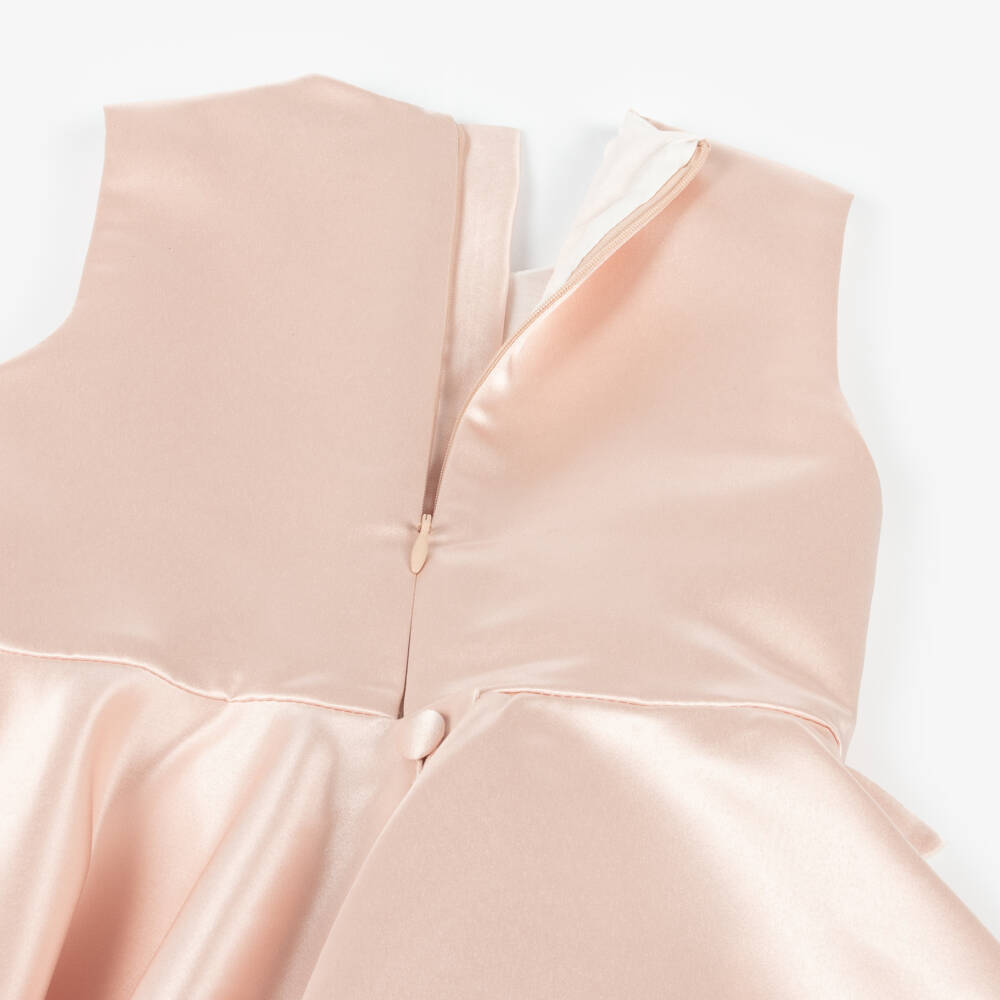 Jessie and James London-Платье из атласа с цветочным узором закат для девочек | Childrensalon Outlet