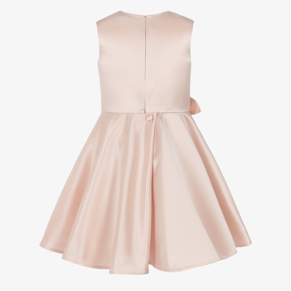 Jessie and James London-Платье из атласа с цветочным узором закат для девочек | Childrensalon Outlet